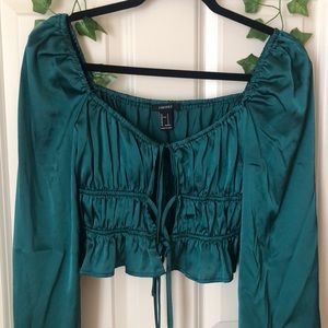 Adorable tie crop top